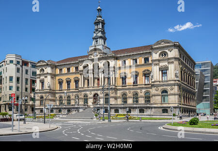 Hôtel de ville de Bilbao Pays Basque Banque D'Images