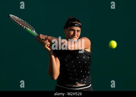 Sebalenka Aryna jouer au tennis à Eastbourne 2019 International Nature Valley Banque D'Images