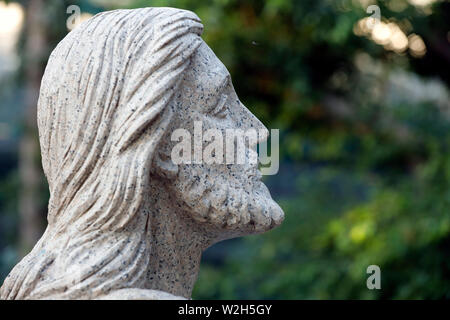 Abbaye cistercienne de Sainte Marie de Phuc Fils. La prière de Jésus à Gethsémani. Statue. Ba Ria. Le Vietnam. Banque D'Images