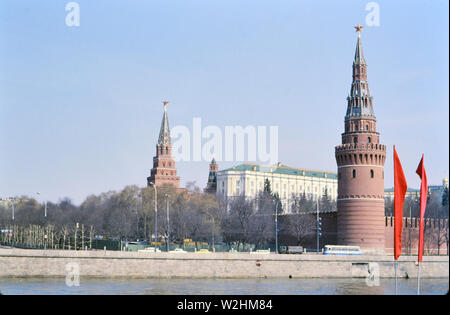 1970 - La Russie Kremlin à Moscou Russie Bâtiment ca. 1978 Banque D'Images