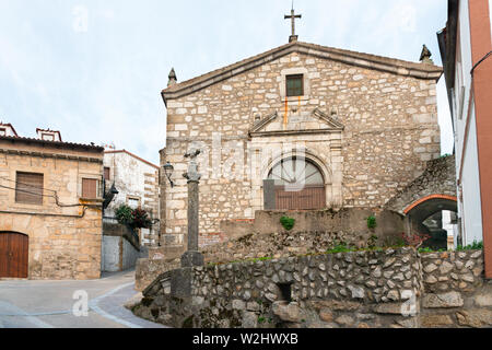 Paroisse de Santa María Magdalena à Villamiel. Caceres, Espagne Banque D'Images