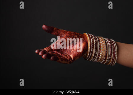 Close up of woman's hand Banque D'Images