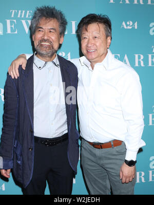 Juillet 08, 2019.David Hwang, Tzi Ma, assister à une projection du24 leurs adieux à l'Metrograph à New York le 08 juillet 2019:RW/MediaPunch Crédit Banque D'Images