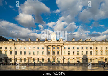 Aile est de Somerset House Londres Banque D'Images