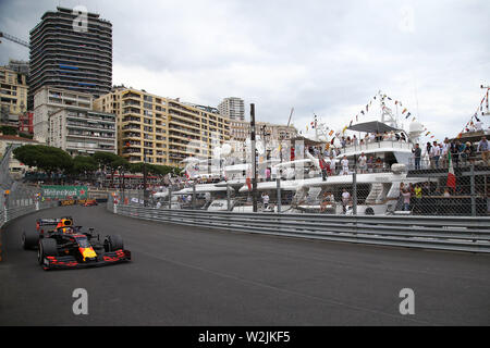 Max Verstappen, Aston Martin Racing Red Bull, Red Bull RB15 Honda, 2019, Grand Prix de Monaco Montecarlo Banque D'Images