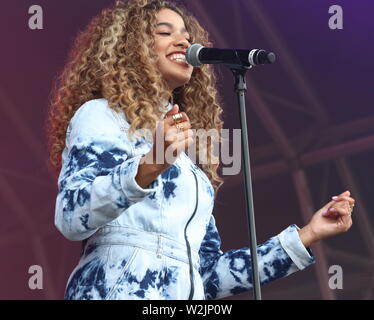 Londres, Royaume-Uni. Yasmin Balai de quatre des diamants, en été, à Hyde Park. Londres. 6 juillet 2019. Ref:LMK73-S2625-060719 Keith Mayhew/WWW.LMKMEDIA.COM Médias Historique Banque D'Images