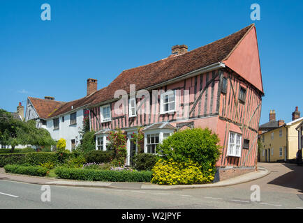 Village Lavenham Banque D'Images