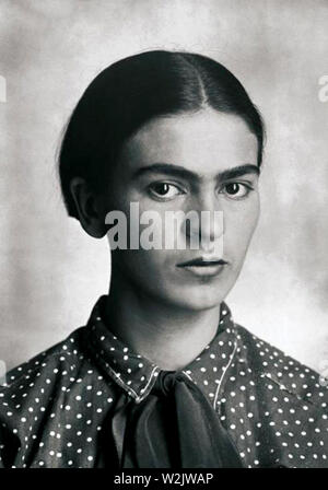 Frida Kahlo (1907 - 1954) peintre mexicain, Kahlo en 1926 Banque D'Images