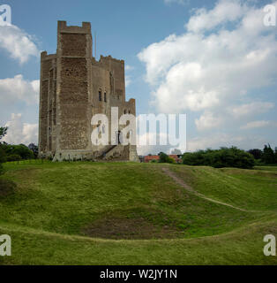 Château d'Orford, Suffolk, Angleterre Banque D'Images