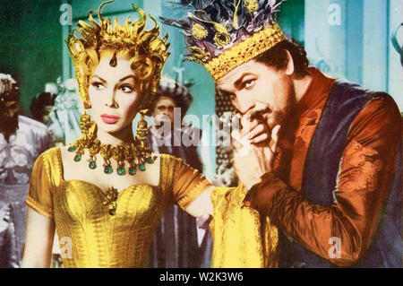 KISMET 1955 MGM film avec Dolores Gray et Howard Keel Banque D'Images