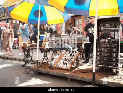 Cowley Road Oxford 2019 Carnaval Banque D'Images