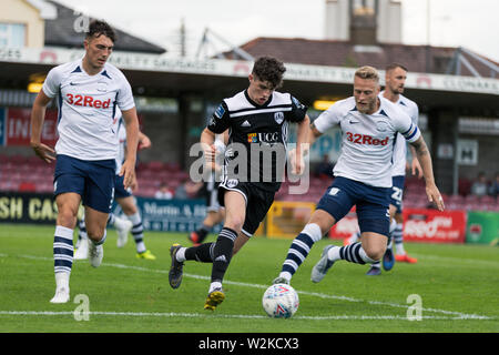 8 juillet 2019, Cork, Irlande - match amical de pré-saison : la ville de Cork FC vs Preston North End FC Banque D'Images