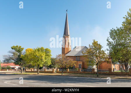 STANDERTON, AFRIQUE DU SUD - 2 mai 2019 : l'Église Réformée de Standerton, dans la province du Mpumalanga Banque D'Images