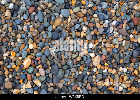 Petite plage de galets Banque D'Images
