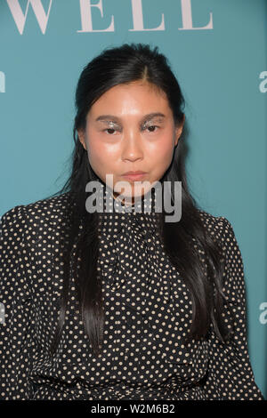 NEW YORK, NY - 08 juillet : Awkwafina participe à l' "Adieu New York Le dépistage à Metrograph le 08 juillet, 2019 à New York. Banque D'Images