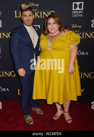 Los Angeles, USA. 09 juillet 2019. Chrissy Metz, Matt Bloyd assister à la première de 'The Lion King' à Dolby Theatre sur Juillet 09, 2019 à Hollywood, Californie Crédit : Tsuni/USA/Alamy Live News Banque D'Images