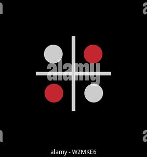 Cuisine cuisinière électrique l'icône de l'indicateur. Vector EPS10 Illustration de Vecteur