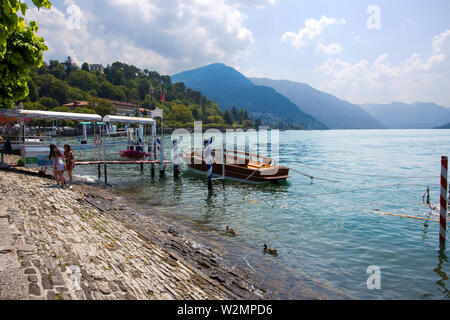 BELLAGIO, ITALIE, 19 juin 2019 - Vue de Bellagio, un petit village sur le lac de Como, Italie. Banque D'Images