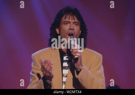Andreas Martin, deutscher, Schlagersänger Komponist und Musikproduzent, Deutschland 1992. La chanteuse pop allemande et schlager, compositeur et producteur Andreas Martin, Allemagne 1992. Banque D'Images