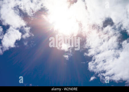 L'image d'un joli fond de ciel Banque D'Images