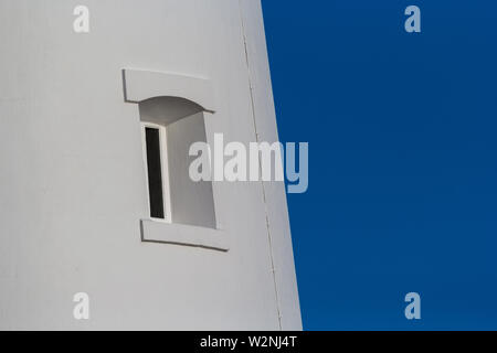 Phare de Portland Bill - Section blanche Banque D'Images