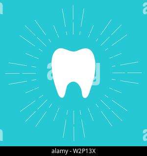 Signe de la dent d'arrière-plan. vector eps10 Illustration de Vecteur
