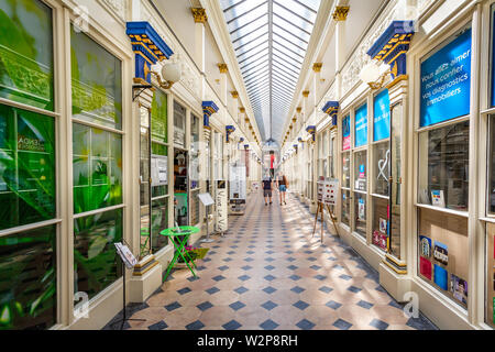 Passage couvert, Balthus, passage à Autun, Bourgogne, France prise le 5 juillet 2019 Banque D'Images