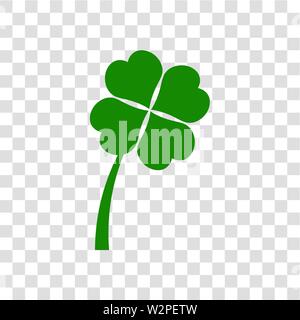 L'icône de Clover Leaf signe. Nature vecteur eps10 Illustration de Vecteur