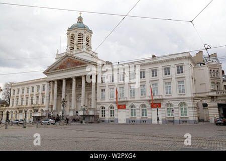 Saint Jacques-sur-Coudenberg à Bruxelles, Belgique. Le lieu de culte catholique romain se dresse sur la colline du Coudenberg. Banque D'Images