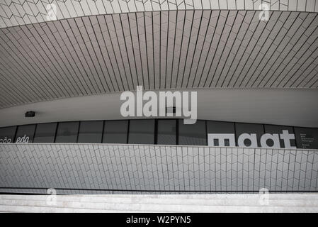 Lisbonne, Portugal. 02 juillet 2019. Maat musée dans la zone de Belem à Lisbonne. Arquitechture Musée d'Art et Technologie. Banque D'Images