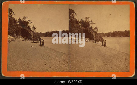 Plage d'old landing, Wesleyan Grove (), par Tuttle, W C (C) William Banque D'Images