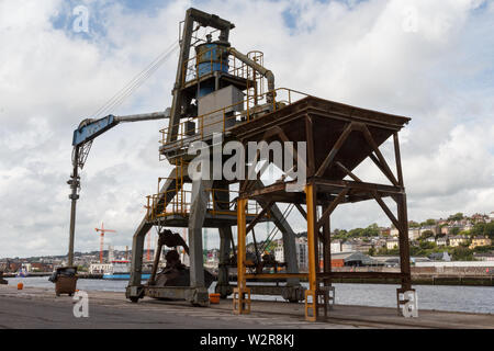 Cork, Irlande, juin 2019. Port de Cork, Cork City Images du Port de Cork avant la vente du terrain pour un montant de 47,5 millions de dollars. Ces images ont été prises tout au long du mois de juin. Banque D'Images