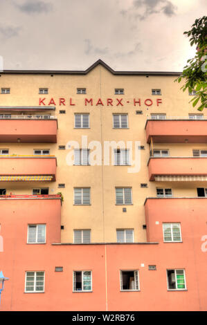 Karl Marx Hof, Vienne Banque D'Images