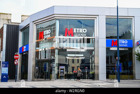 Maidstone Kent UK - La Banque Métro Banque D'Images