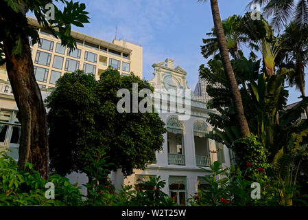 Bangkok, Thaïlande - 02 février, 2019 : façade de l'hôtel Mandarin Oriental Banque D'Images