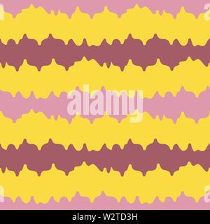 Hand drawn seamless pattern style abstrait illustration vectorielle stock. Illustration de Vecteur