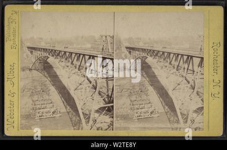 Driving Park Avenue Bridge, Rochester, NY, par Webster & Albee Banque D'Images