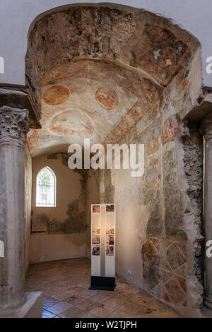 La basilique du Crucifix, d'abord dédiée à l'Assomption, puis à Sts. E Cosmas Damian, Museo Diocesano d'Amalfi, ensemble épiscopal, Amalfi Co Banque D'Images