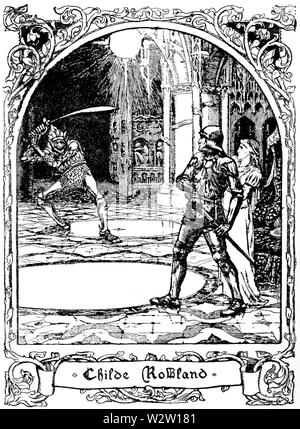 Frontispice (2) en anglais Fairy Tales Banque D'Images