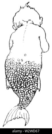 Illustration 2 en question avant de l'eau Bébé Banque D'Images