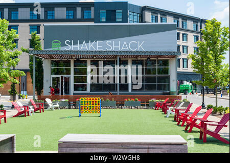 Le shake Shack au sommet à la Ferme Fritz à Lexington Kentucky Banque D'Images