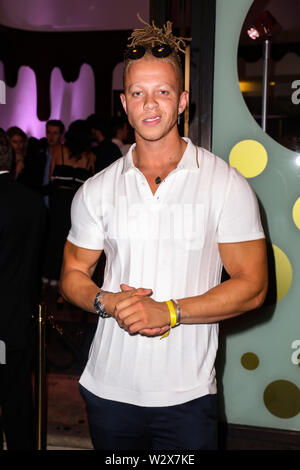 Londres, Royaume-Uni. 10 juillet, 2019. Chris Jammer participant à la fête de lancement des Plaisir Magnum Store à Londres : SOPA de crédit limité/Alamy Images Live News Banque D'Images