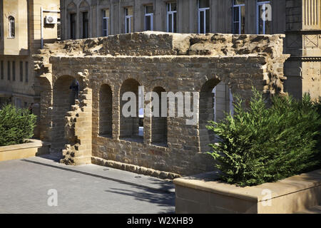 Icheri Sheher à Bakou. L'Azerbaïdjan Banque D'Images