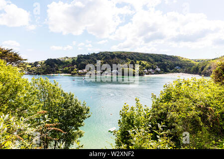 Mill Bay Salcombe Salcombe, Devon, Salcombe harbour beach, plages de Salcombe, Mill Bay, Mill bay beach, Salcombe, Devon, UK, Harbour, Harbour, côte, Banque D'Images