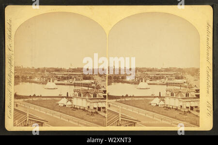 Lake, de la Mach(inery) Hall, par le Centennial Photographic Co Banque D'Images