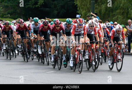 Randonnée à vélo, Tour de France, Grand Départ à Bruxelles, 1er étage Banque D'Images