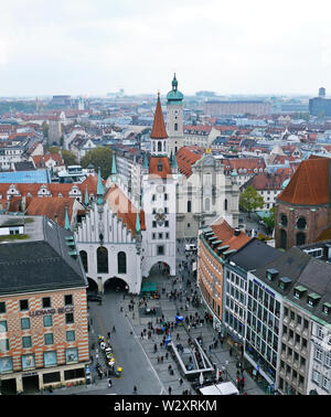 Une vue sur Munich Banque D'Images