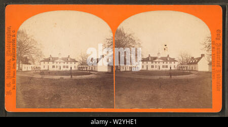 Mt Vernon hôtel particulier, à l'ouest, ou, avant d'origine par N G Johnson 3 Banque D'Images