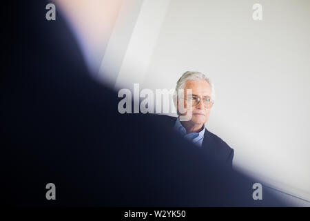 11 juillet 2019, Berlin, Düsseldorf : Ron Sommer, ancien président directeur général de Deutsche Telekom, enregistrées au cours d'un dpa entrevue. L'été sera de 70 ans le 29.07.2019. Photo : afp/Vennenbernd Rolf Banque D'Images