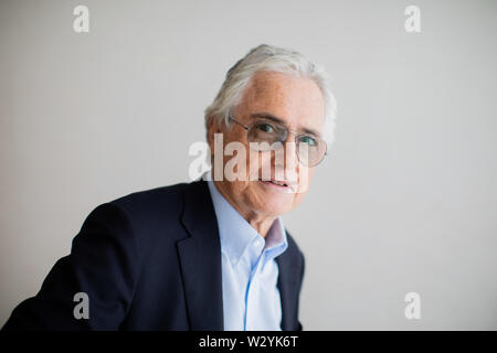 11 juillet 2019, Berlin, Düsseldorf : Ron Sommer, ancien président directeur général de Deutsche Telekom, enregistrées au cours d'un dpa entrevue. L'été sera de 70 ans le 29.07.2019. Photo : afp/Vennenbernd Rolf Banque D'Images